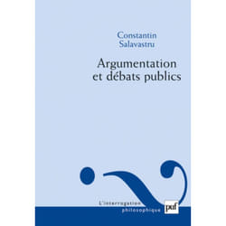 ISBN Argumentation et débats publics livre Littérature Français