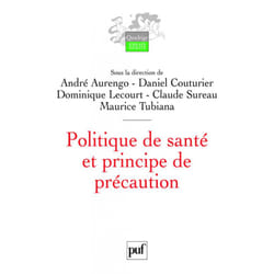 ISBN Politique de santé et principe de précaution livre Littérature scientifique Français
