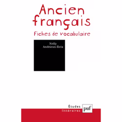 ISBN Ancien français. Fiches de vocabulaire, Littérature, Français, 256 pages