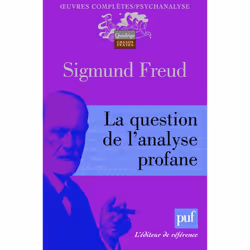 ISBN La question de l'analyse profane, Psychologie, Français, 132 pages