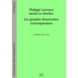 ISBN Les grandes démocraties contemporaines livre Loi Français