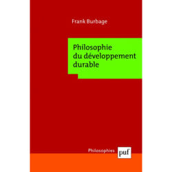ISBN Philosophie du développement durable