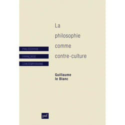 ISBN La philosophie comme contre-culture
