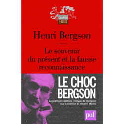 ISBN Le souvenir du présent et la fausse reconnaissance livre philosophie Français