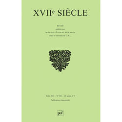 ISBN XVIIe siècle 2012, n° 256 livre Littérature Français