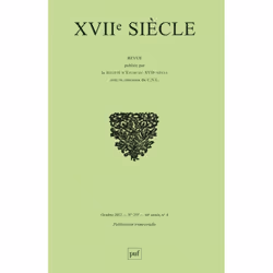 ISBN XVIIe siècle 2012, n° 257, Littérature, Français, 180 pages