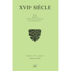 ISBN XVIIe siècle 2012, n° 257 livre Littérature Français