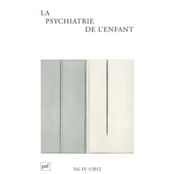ISBN psychiatrie de l'enfant 2012, vol. 55 (1) livre Psychologie Français