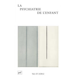 ISBN psychiatrie de l'enfant 2012, vol. 55 (2) livre Psychologie Français