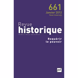 ISBN Revue historique 2012, n° 661, histoire, Français, 256 pages