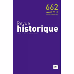 ISBN Revue historique 2012, n° 662, histoire, Français, 272 pages