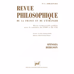 ISBN Revue philosophique 2012, t. 137 (2), philosophie, Français, 144 pages