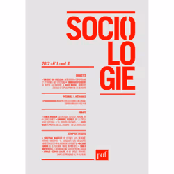 ISBN Sociologie 2012, n° 1, Education, Français, 116 pages