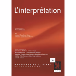 ISBN L'interprétation, Psychologie, Français, 176 pages