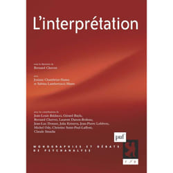 ISBN L'interprétation livre Psychologie Français