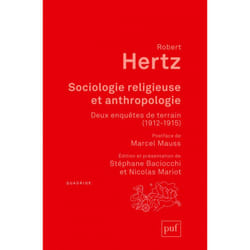 ISBN Sociologie religieuse et anthropologie livre Education Français