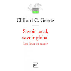 ISBN Savoir local, savoir global livre Education Français