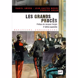 ISBN Les grands procès, Loi, Français, 492 pages
