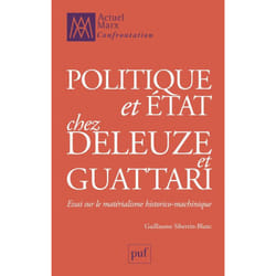 ISBN Politique et État chez Deleuze et Guattari livre philosophie Français