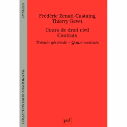 ISBN Cours de droit civil. Contrats. Théorie générale - Quasi-contrats, Loi, Français, 484 pages