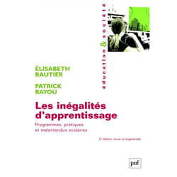 ISBN Les inégalités d'apprentissage livre Education Français