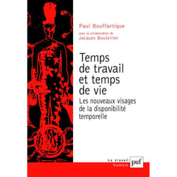 ISBN Temps de travail et temps de vie livre Psychologie Français