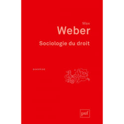Sociologie du droit - Préface de Philippe Raynaud. Traduction et introduction de Jacques Grosclaude (Broché)