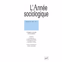 ISBN année sociologique 2013, vol. 63 (1), Education, Français, 288 pages