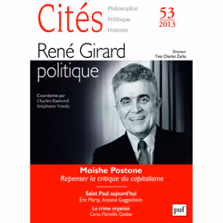 ISBN Cités 2013, n° 53, philosophie, Français, 192 pages
