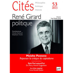 ISBN Cités 2013, n° 53 livre philosophie Français
