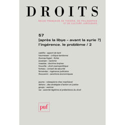 ISBN Droits 2013, n° 57 livre Loi Français