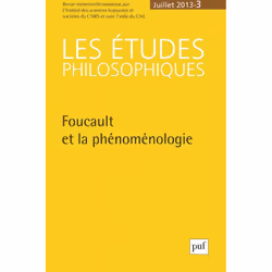 ISBN études philosophiques 2013, n° 3, philosophie, Français, 144 pages