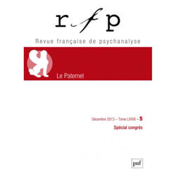 ISBN RFP 2013, t. 77, n° 5 (Congrès) livre Psychologie Français