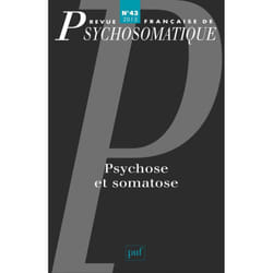 ISBN Rev. fr. de psychosomatique 2013, n° 43 livre Psychologie Français