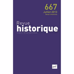 ISBN Revue historique 2013, n° 667, histoire, Français, 256 pages