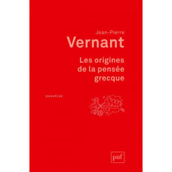 Les origines de la pensée grecque (Poche)