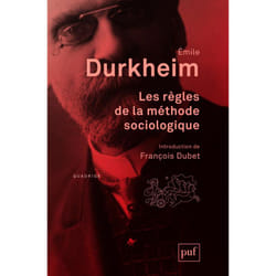 ISBN Les règles de la méthode sociologique livre Education Français