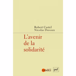 ISBN L'avenir de la solidarité, Education, Français, 112 pages