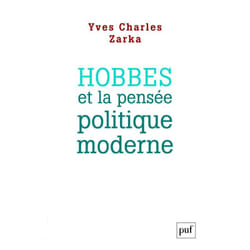 ISBN Hobbes et la pensée politique moderne livre philosophie Français