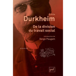 De la division du travail social - Introduction de Serge Paugam (Poche)