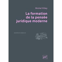 ISBN La formation de la pensée juridique moderne, Loi, Français, 640 pages
