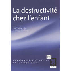 ISBN La destructivité chez l'enfant livre Psychologie Français