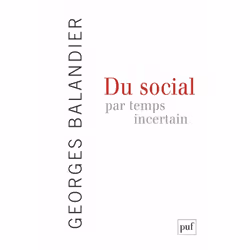 ISBN Du social par temps incertain, Education, Français, 328 pages