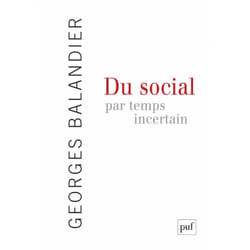 ISBN Du social par temps incertain livre Education Français
