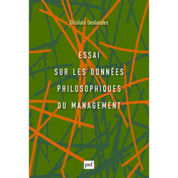 ISBN Essai sur les données philosophiques du management livre Économie Français