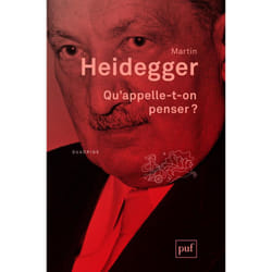 ISBN Qu'appelle-t-on penser ? livre philosophie Français