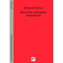 ISBN Manuel de contentieux administratif livre Loi Français