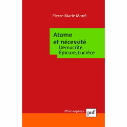 ISBN Atome et nécessité. Démocrite, Épicure, Lucrèce, philosophie, Français, 176 pages