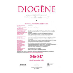 ISBN Diogène 2014, n° 246-247 livre philosophie Français
