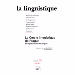 ISBN linguistique 2014, vol. 50 (1), Littérature, Français, 208 pages